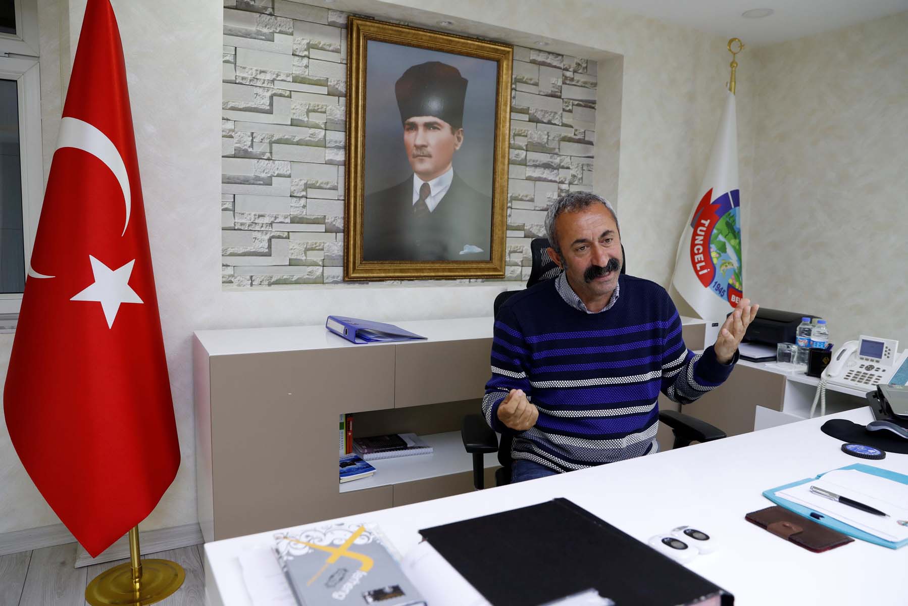 10 Kasım ve 29 Ekim'de paylaşım yapmamıştı! Tunceli Belediye Başkanı Mehmet Fatih Maçoğlu, Seyit Rıza'yı andı! Sosyal medyada linç edildi