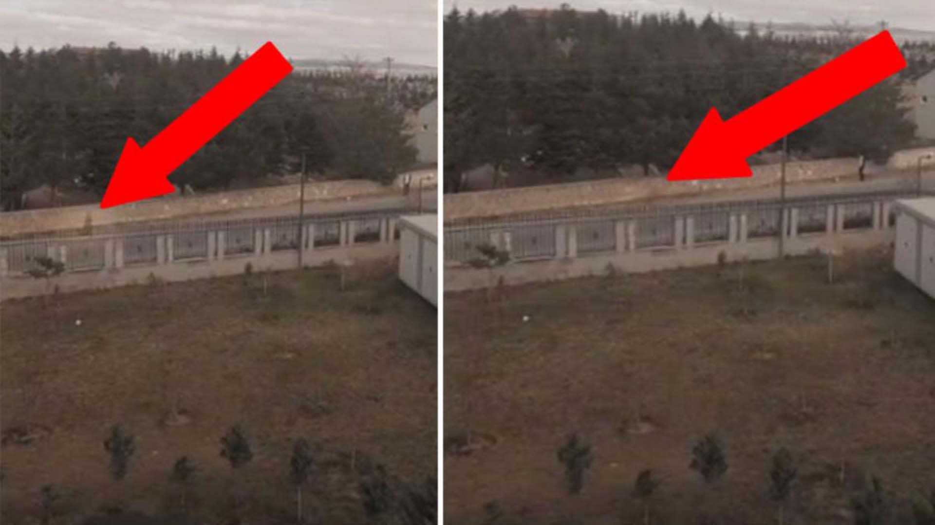 Yozgat Sarıkaya'da esrarengiz görüntü! Ayrıntıyı fark edenler gördüklerine inanamıyor