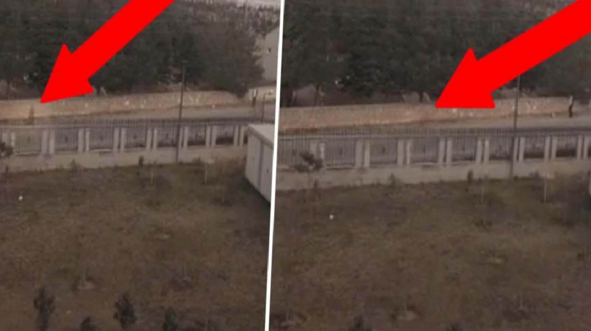 Yozgat Sarıkaya'da esrarengiz görüntü! Ayrıntıyı fark edenler gördüklerine inanamıyor