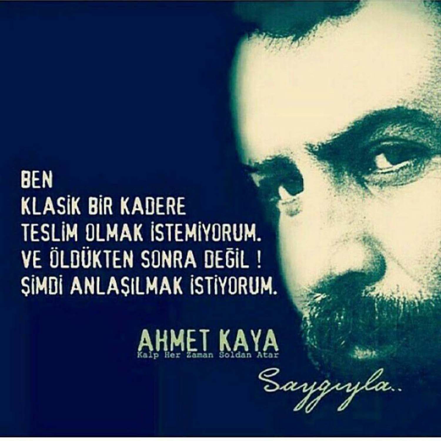 Ahmet Kaya mahur beste 2021 | Ahmet Kaya sözleri, şarkıları, görselleri , anma mesajları 2021