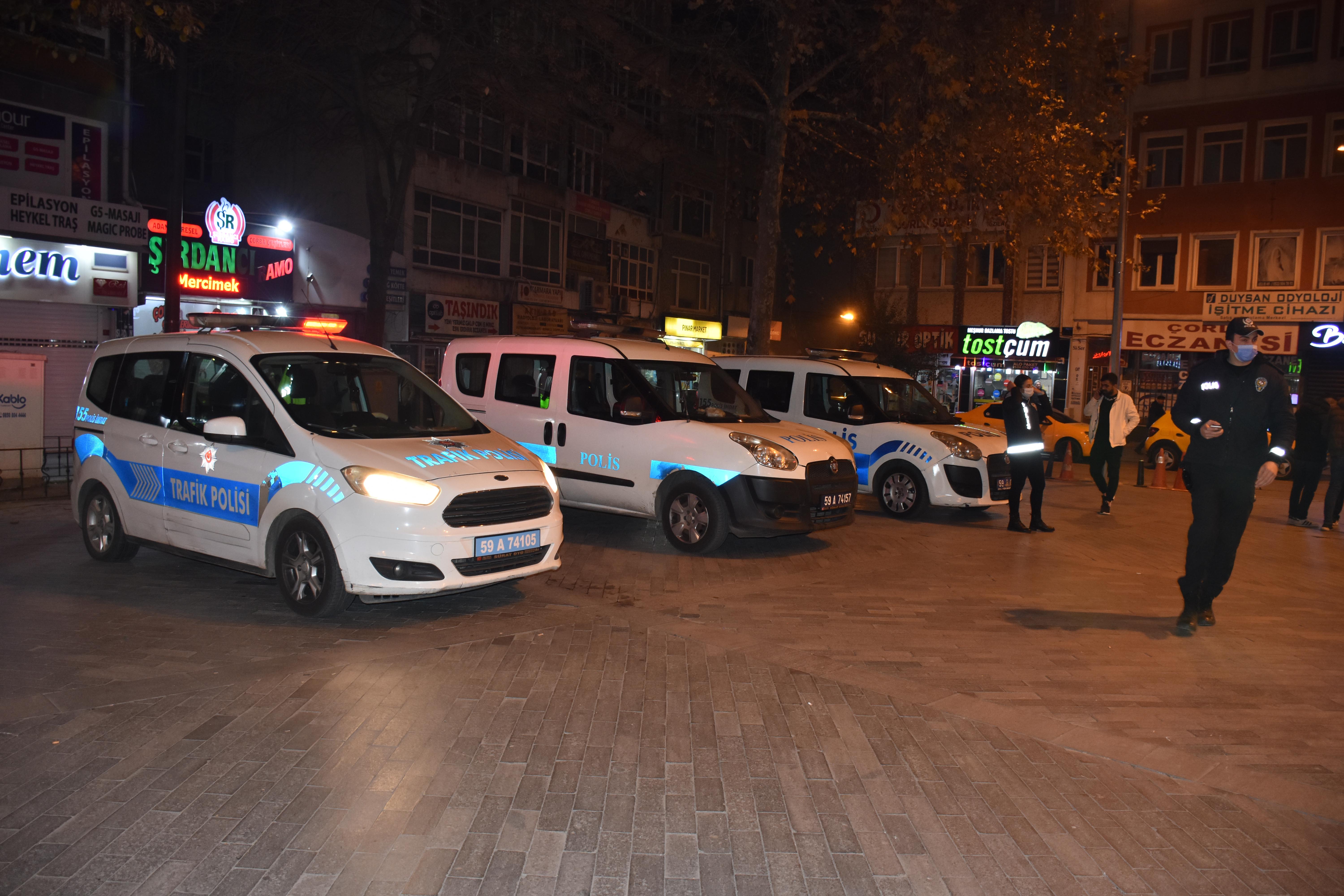 Tekirdağ'da 500 polislik denetim! Araçlar didik didik arandı!