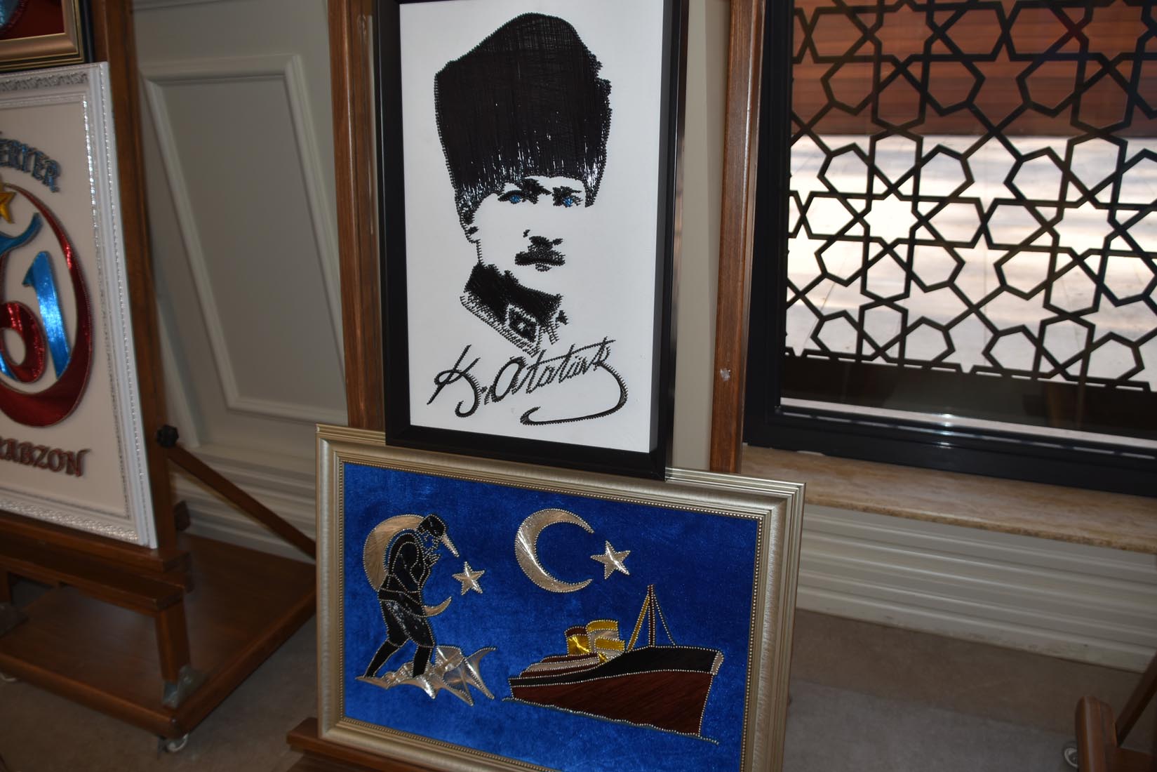 Filografi Ustası İhsan Erdem, Pendik’te ikinci sergisini açtı.