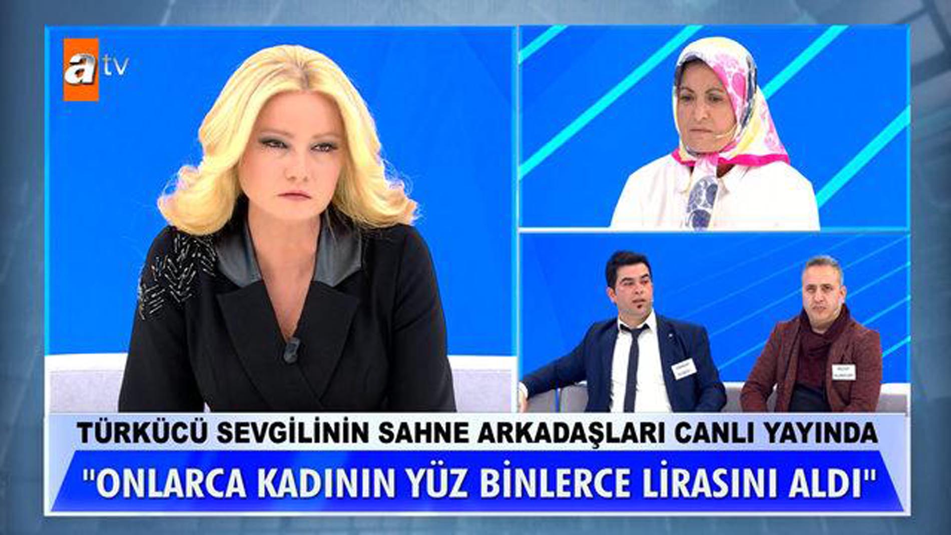 Türkücü Cüneyt Demiral hakkındaki iddialara yanıt verdi! Müge Anlı, TDK den Jigolo tanımını okuyarak Bu işi mi yapıyorsunuz diye sordu