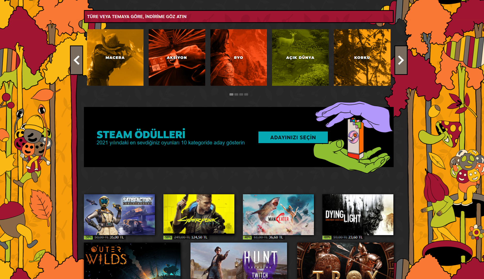 Steam Black Friday, kış indirimi başladı mı? Steam sonbahar indirimi 2021!