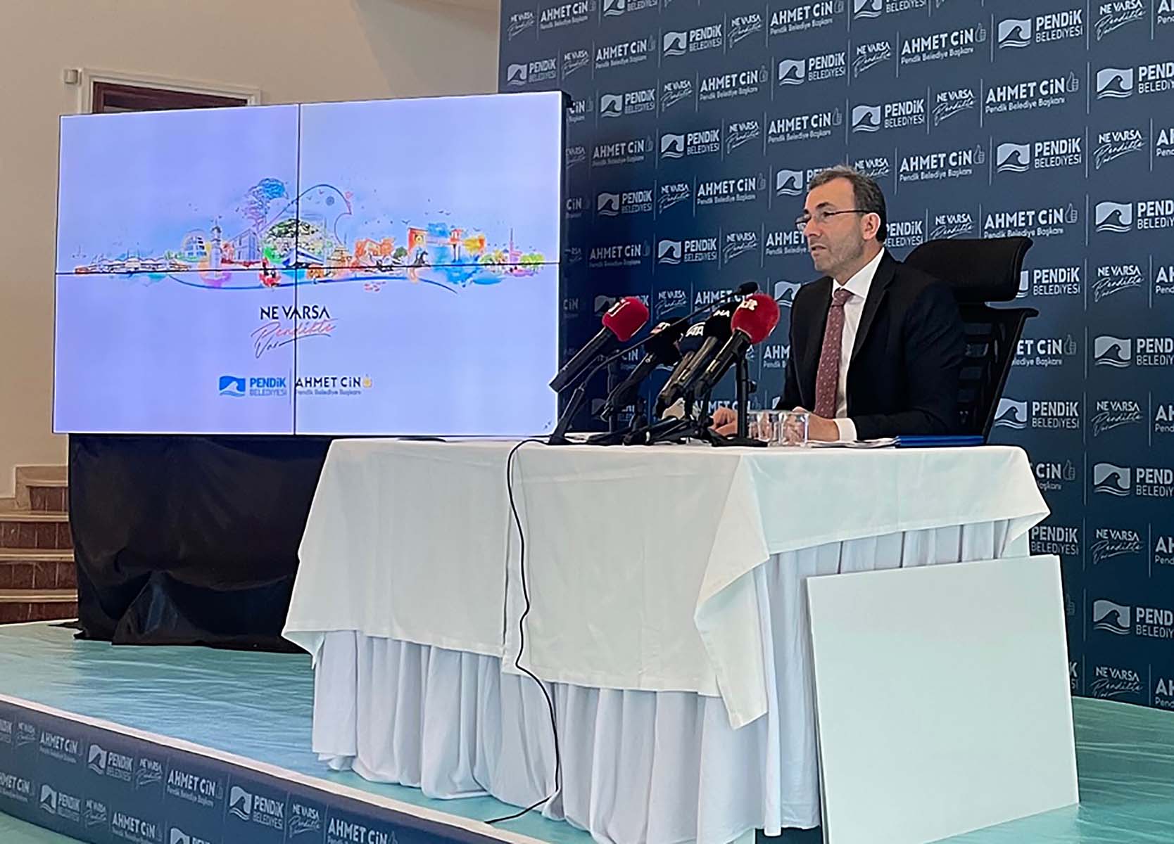 Pendik Belediye Başkanı Ahmet Cin, Ekrem İmamoğlu'nu sert eleştirdi: Pendik'i yok sayarak, belediyemize saygısızlık yapılmasını sineye çekemeyiz