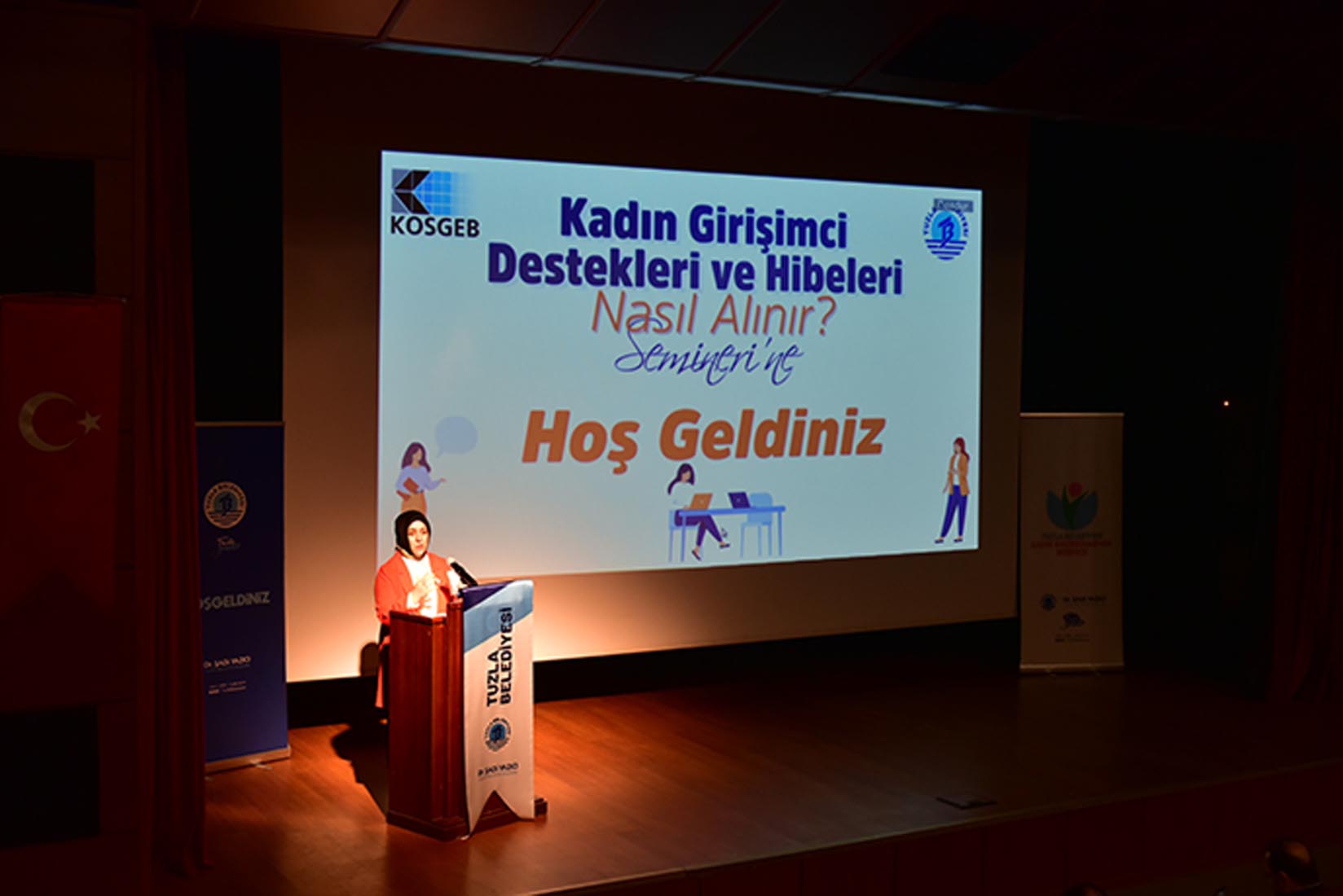 Tuzlalı Kadın Girişimcilere Destek semineri