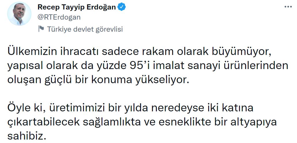 Son dakika | Cumhurbaşkanı Erdoğan'dan flaş açıklama: İlk sırada yer alıyoruz
