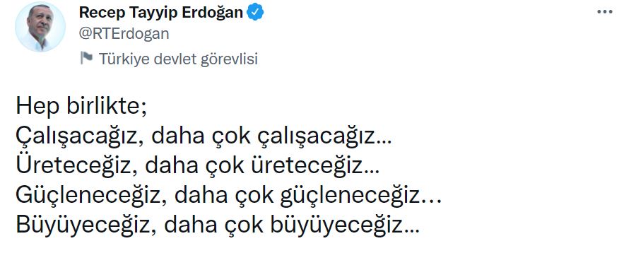 Son dakika | Cumhurbaşkanı Erdoğan'dan flaş açıklama: İlk sırada yer alıyoruz