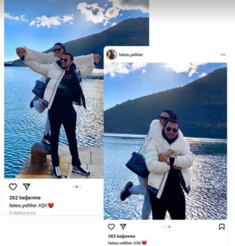 Yasak aşk itirafı! Berdan Mardini'nin eski eşi Fatoş Yeliler ile Gökhan Göz'den sarmaş dolaş paylaşım!