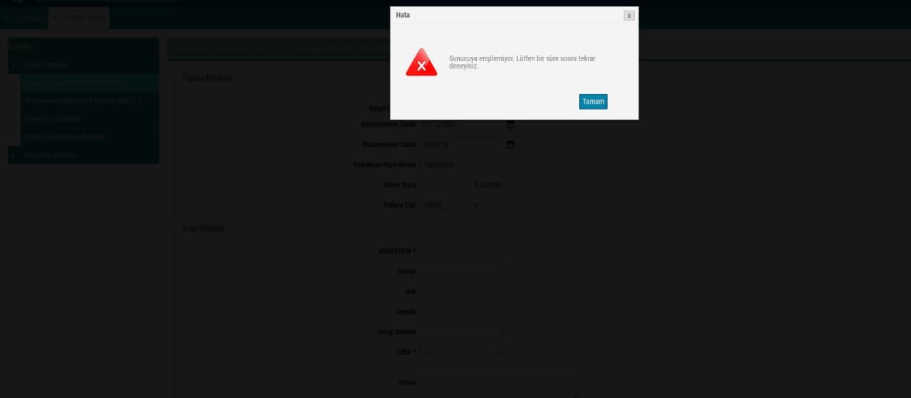 GİB e-arşiv fatura neden kesilmiyor? Neden giriş yapılamıyor? çöktü mü? 7 Aralık 2021