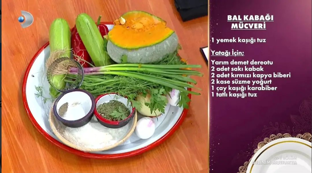 Bal Kabağı Mücveri nasıl yapılır? Gerekli malzemeler ve püf noktaları neler? İşte Gelinim Mutfakta Bal Kabağı Mücveri tarifi!