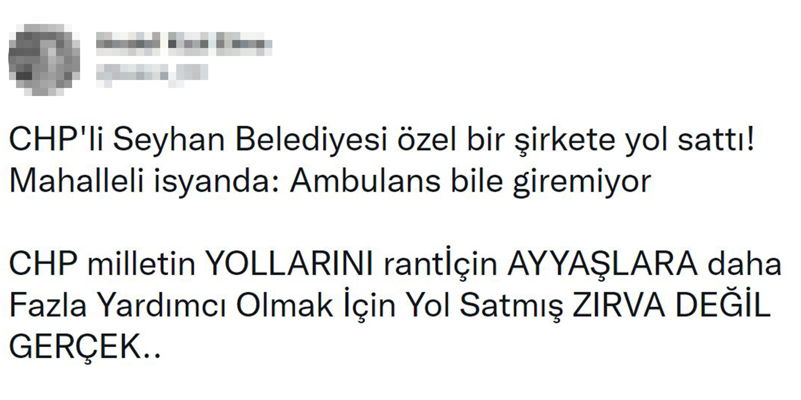 CHP'li belediye bağlantı yolunu özel bir şirkete sattı! Mahalleli perişan: Bunlara memleketi ver, komple satarlar!