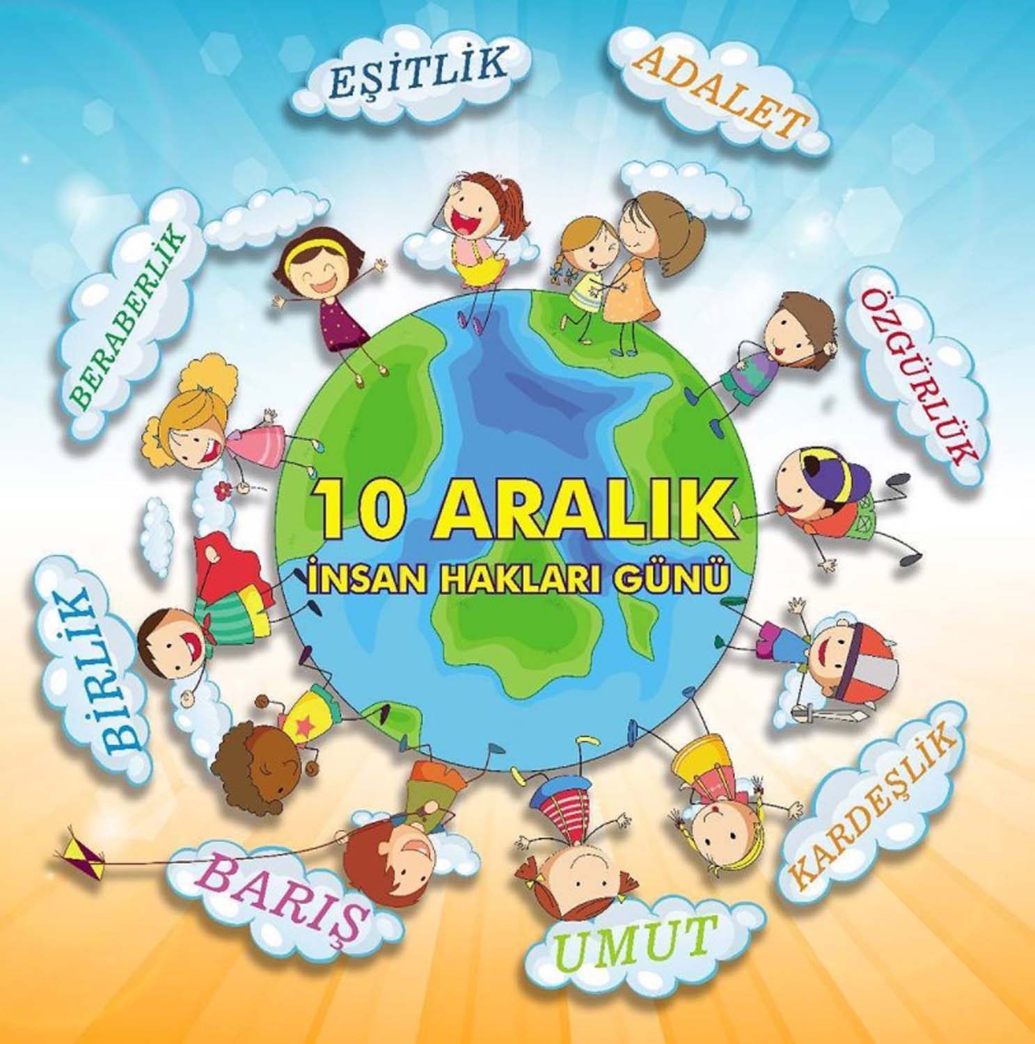 10 aralık Dünya İnsan Hakları Günü sözleri 2021 | Dünya İnsan Hakları Günü kutlama mesajları resimli, sözlü, uzun, kısa 2021