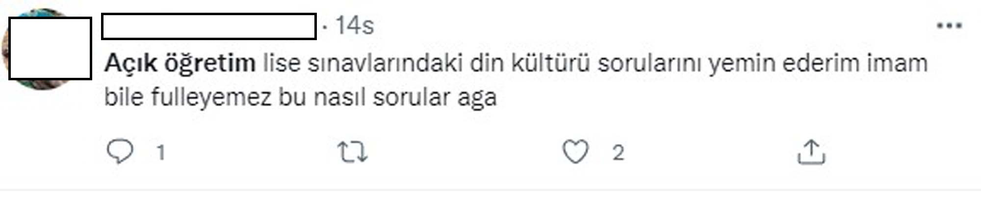 AÖL sınav yorumları Twitter 2021 | AÖL sınavı zor muydu, kolay mıydı 2021?