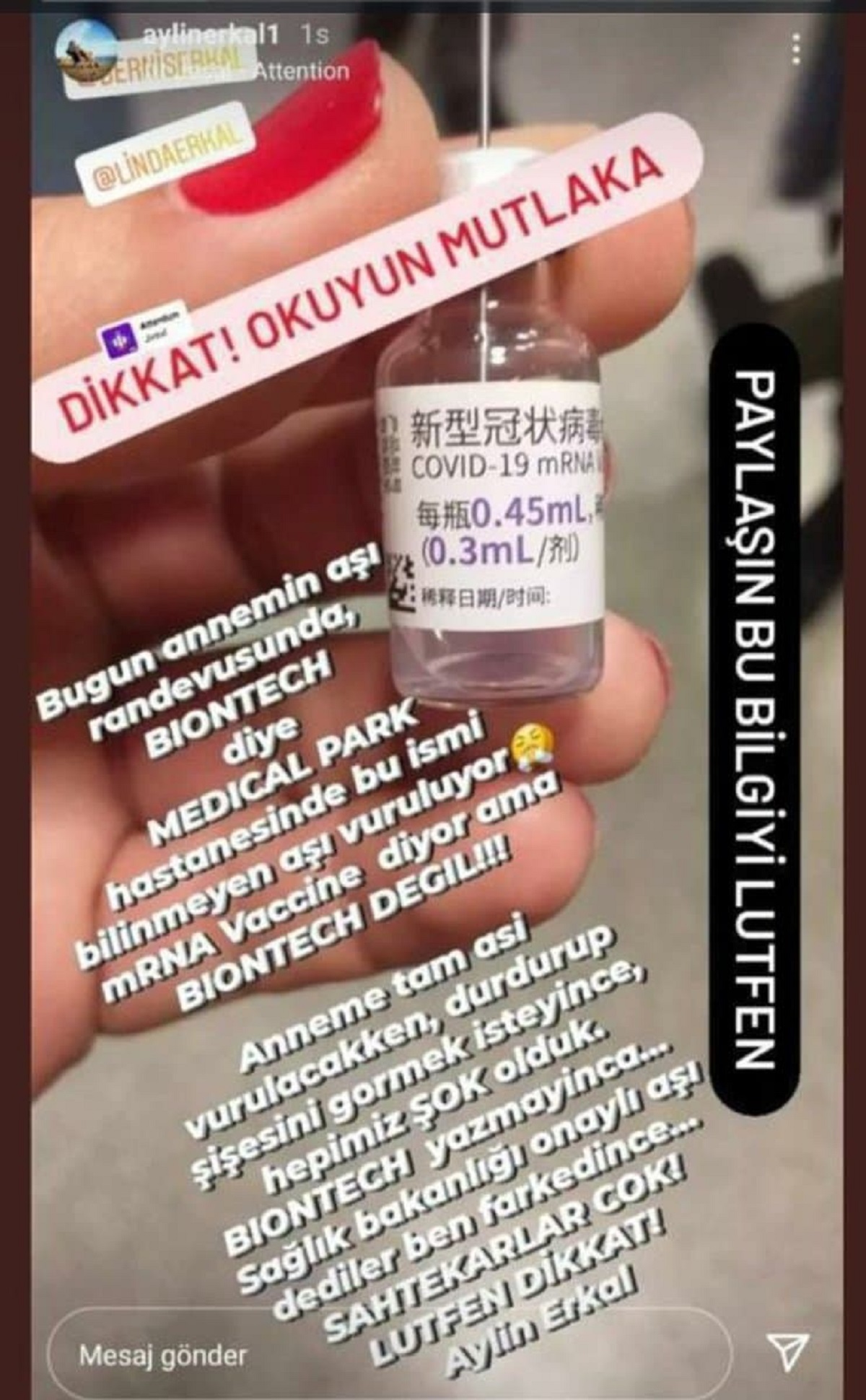 Çince ifadeler yer alıyordu! O aşıların hangi firmaya ait olduğu belli oldu! Fatih Altaylı sordu, bakanlık danışmanı açıkladı 