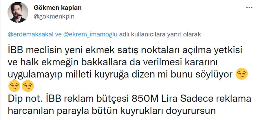 İmamoğlu halkın ekmeği üzerinden siyaset mi yapıyor? Vatandaşlar sosyal medyadan tepki gösterdi