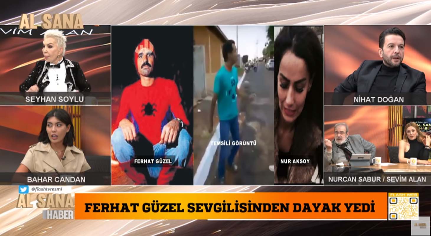 Sevgilisinden dayak yiyen Ferhat Güzel'e, Seyhan Soylu sahip çıktı! Erkeğin güzeli korkma, ben seni korurum