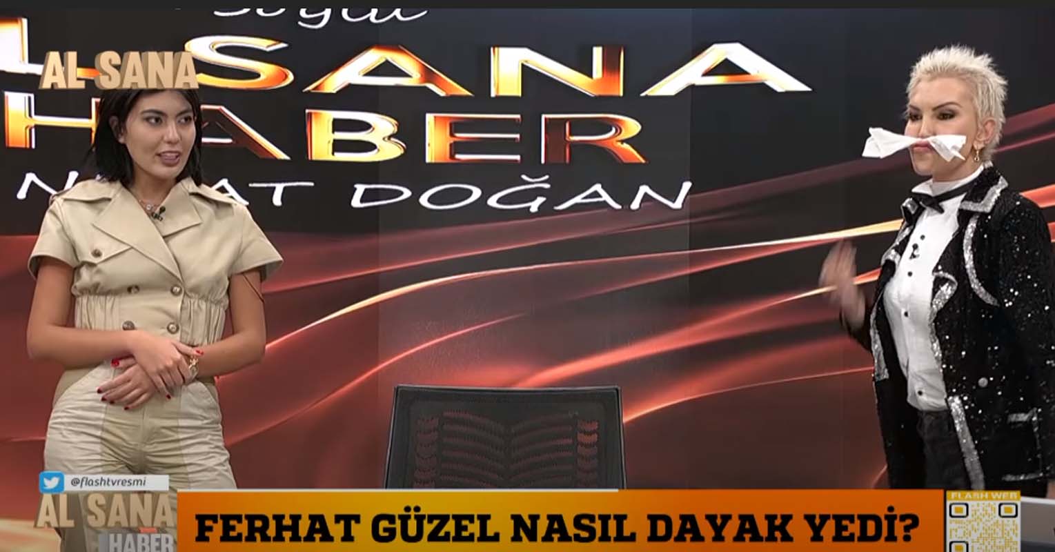Sevgilisinden dayak yiyen Ferhat Güzel'e, Seyhan Soylu sahip çıktı! Erkeğin güzeli korkma, ben seni korurum