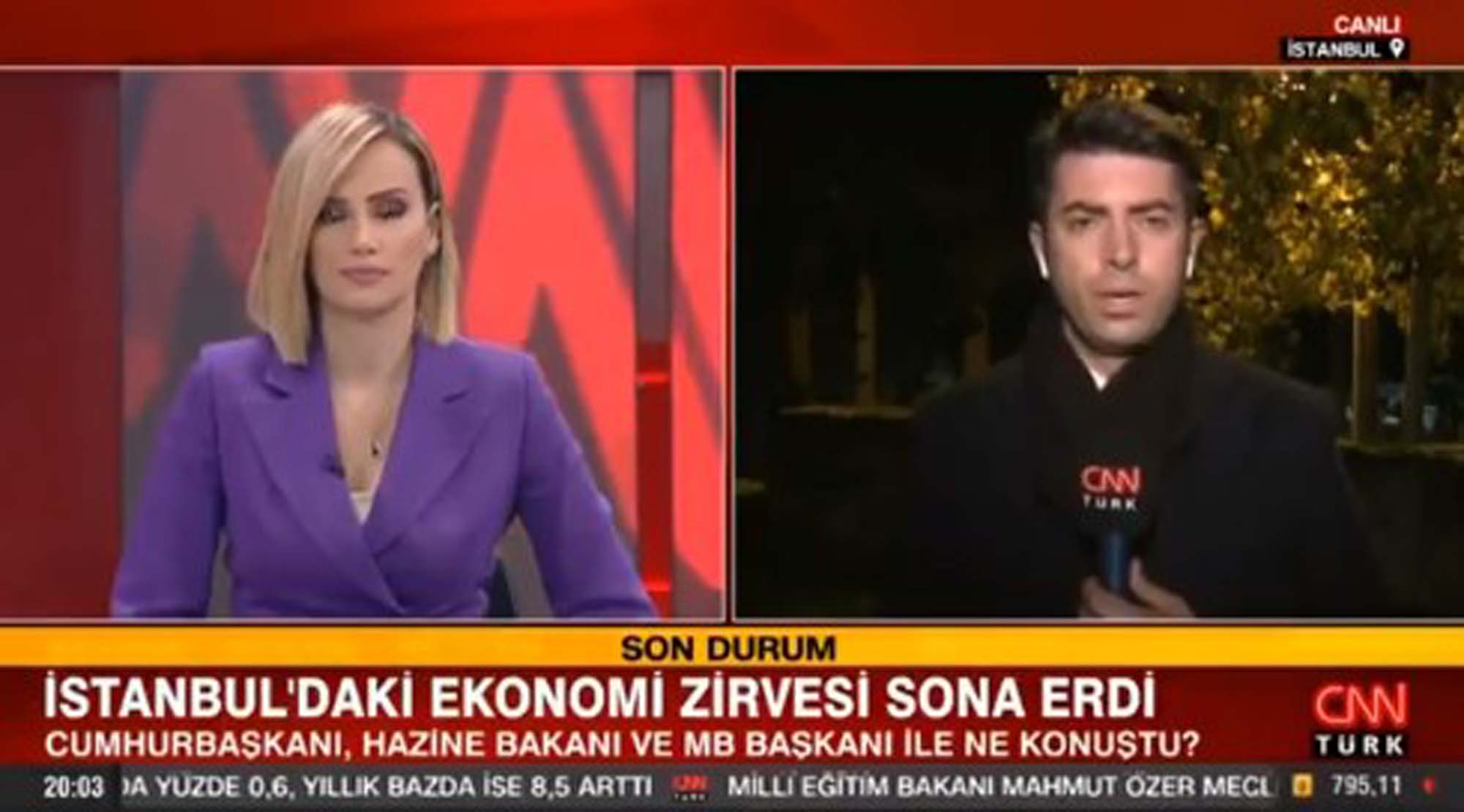 CNN Türk muhabiri, canlı yayında öyle bir pot kırdı ki! Merkez Bankasının faiz kararını açıkladı, hatasını hemen düzeltti