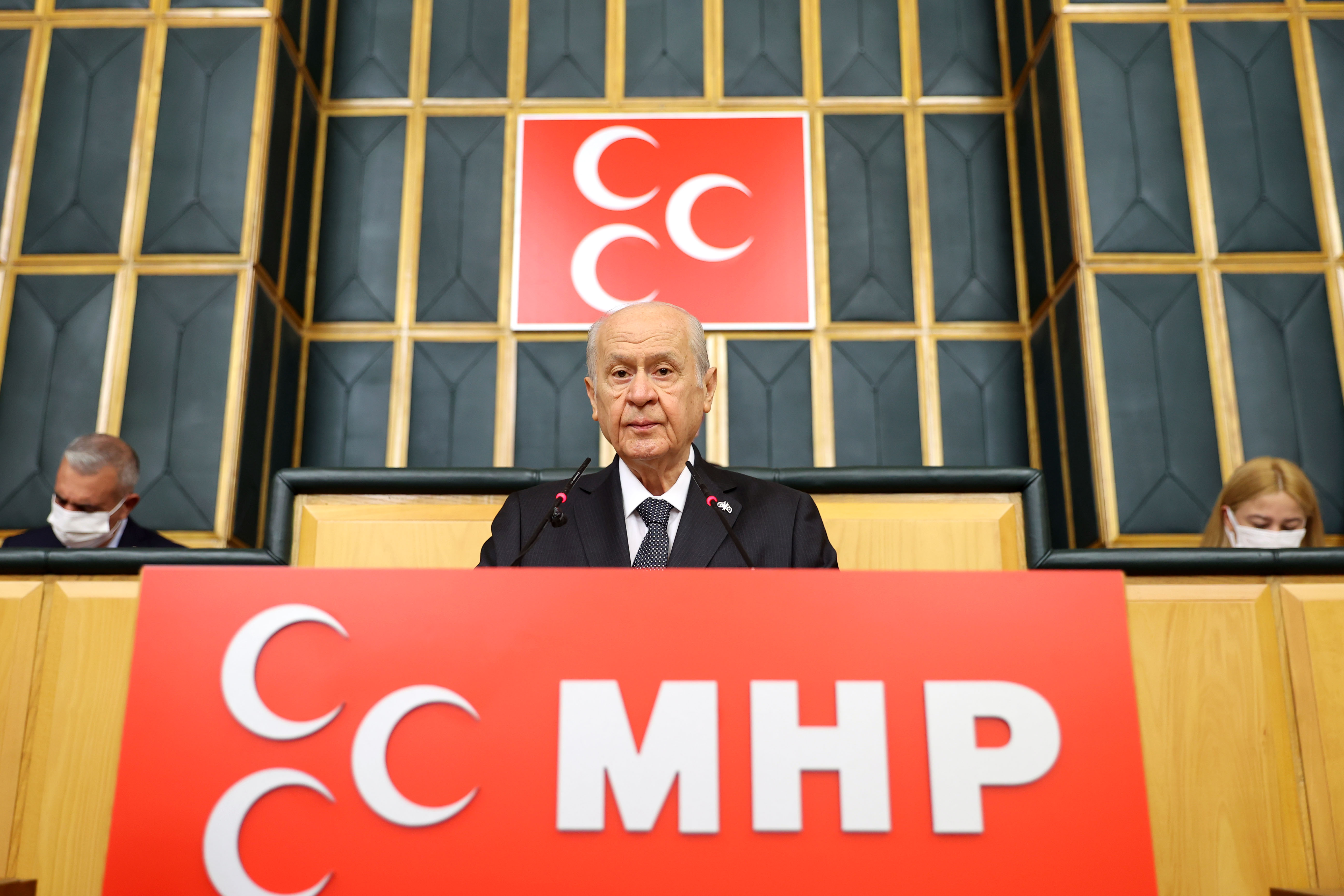 MHP lideri Devlet Bahçeli, Millet İttifakı'nı hedef aldı: Zillet ittifakının ruhu ve ruhsatı Türkiye düşmanlarının eline geçmiştir