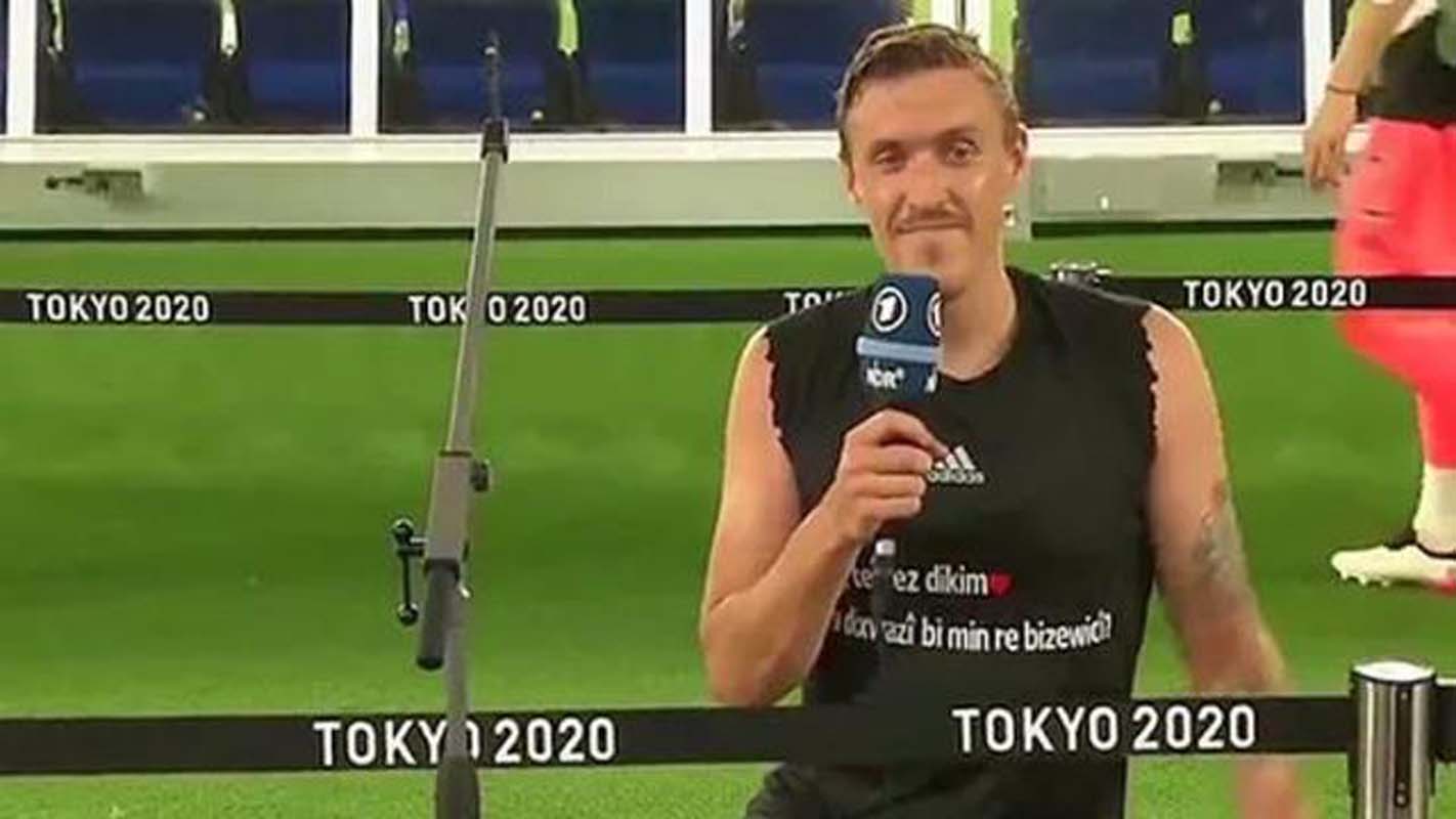 Fenerbahçeli eski futbolcu Max Kruse'dan müjde! Canlı yayında Kürtçe evlilik teklifi ettiği Dialara Mardine ile evlendi!