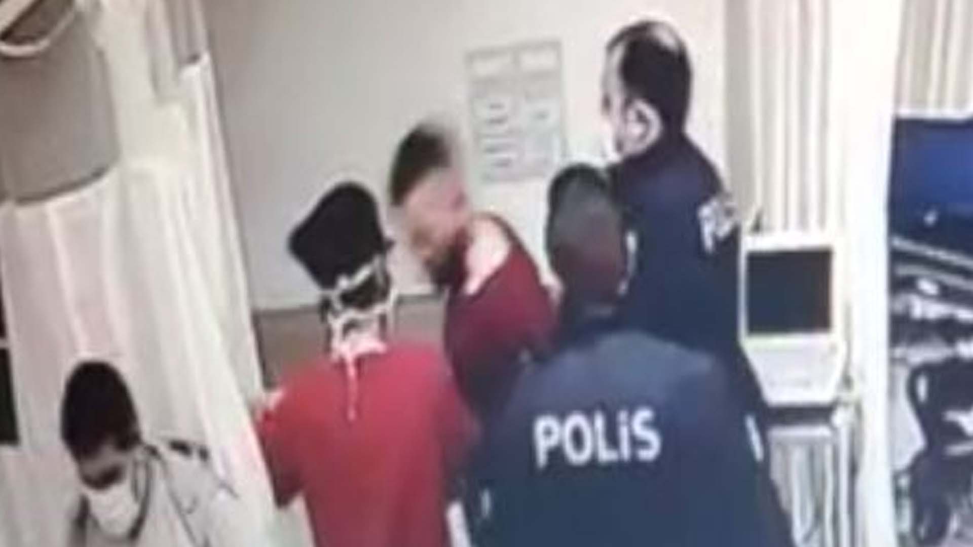 Bakan Koca tepki göstermişti! Didim Devlet Hastanesinde doktora kafa atan şahıs yeniden gözaltına alındı