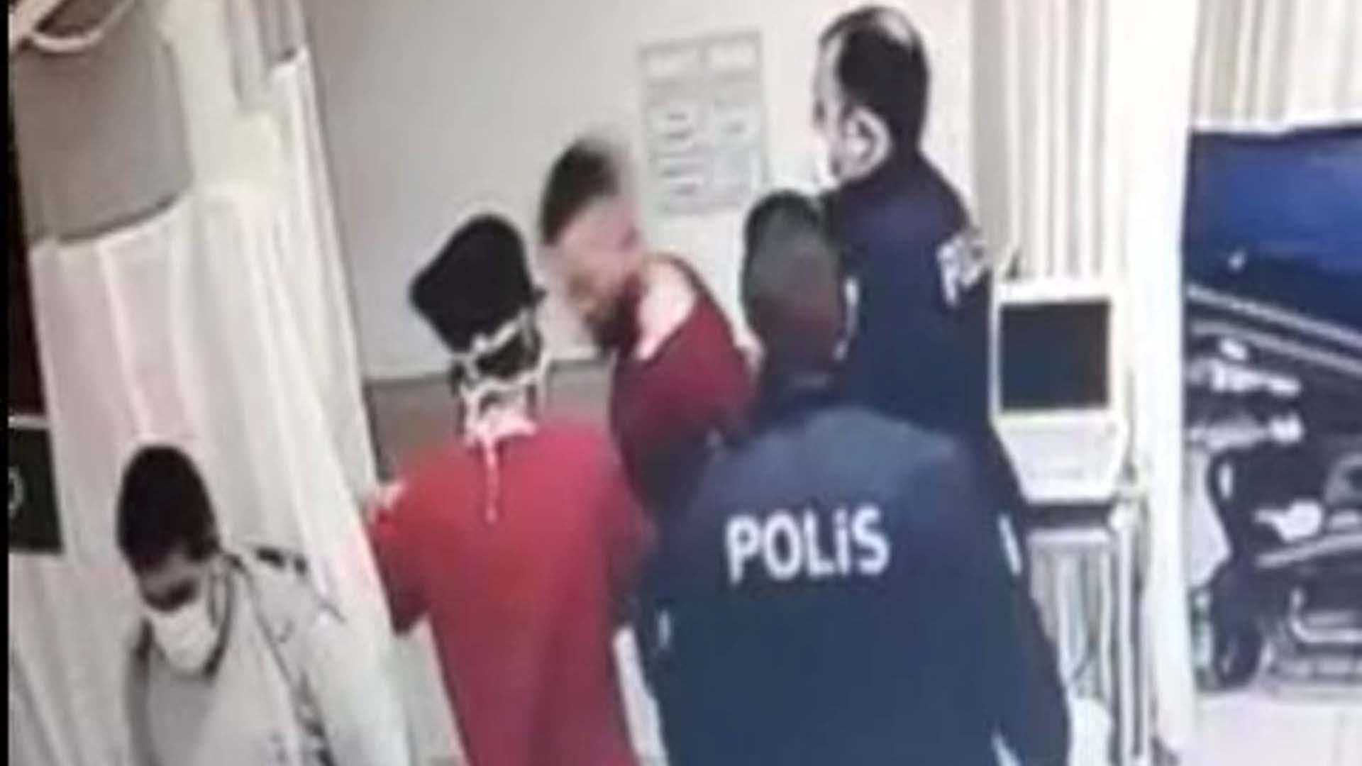 Bakan Koca tepki göstermişti! Didim Devlet Hastanesinde doktora kafa atan şahıs yeniden gözaltına alındı