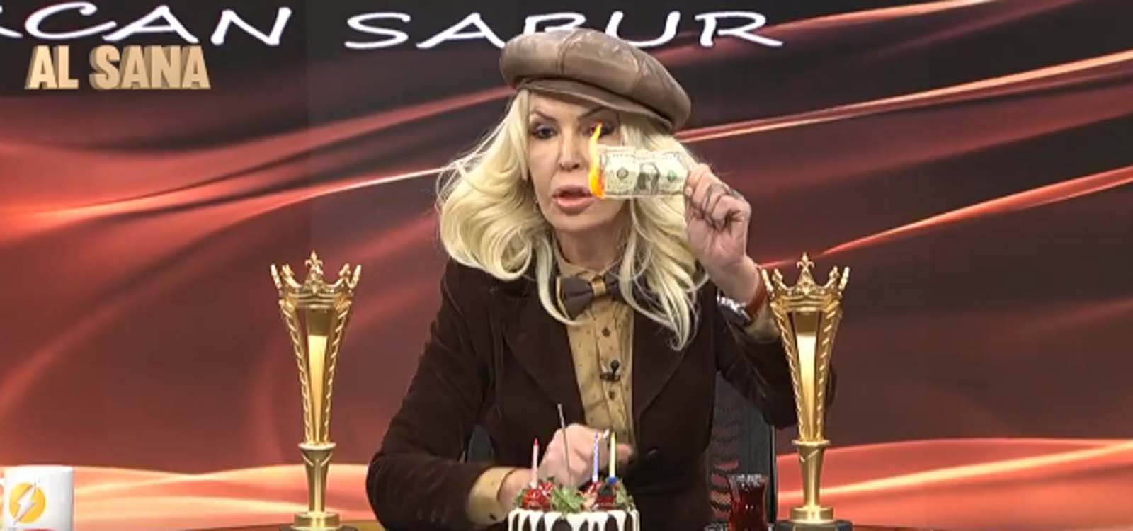 Dolara bir müdahale de Seyhan Soylu'dan geldi! Canlı yayında beddua ederek dolar yaktı! Az daha eli gidiyordu...