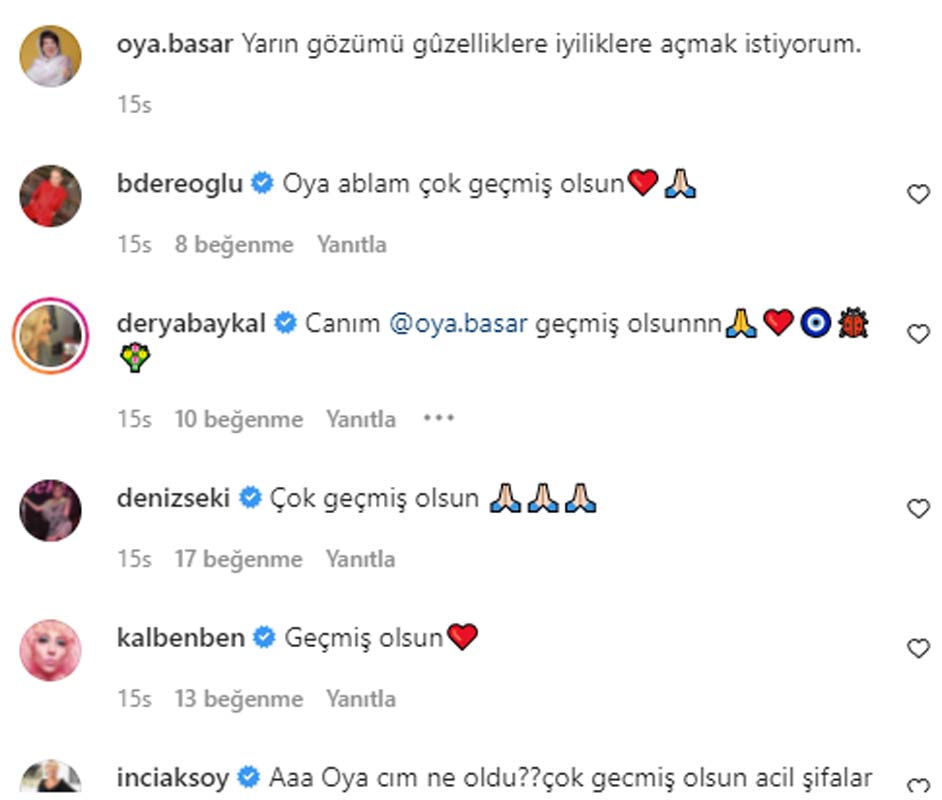 Oya Başar hastane odasından paylaştı! Son hali sevenlerini korkuttu! Yarın gözümü iyiliklere açmak istiyorum