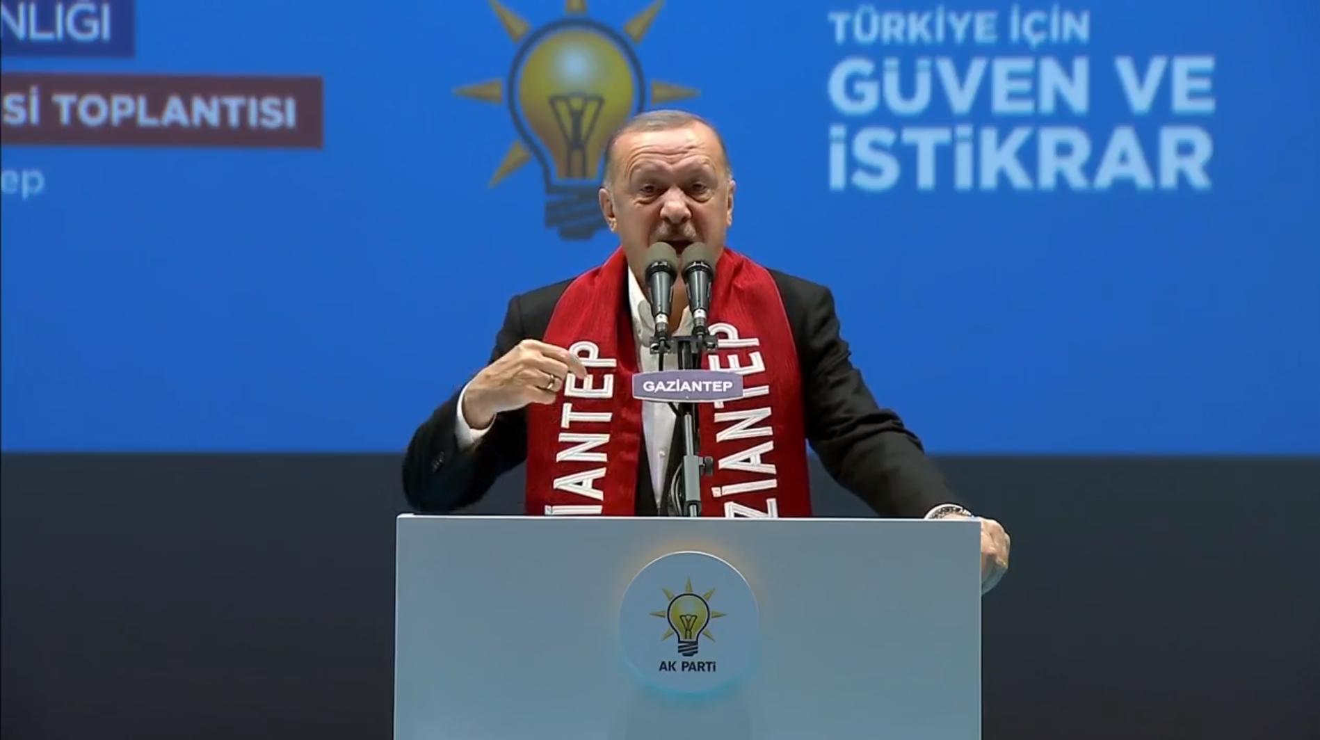 Cumhurbaşkanı Erdoğan, AK Parti Gaziantep İl Danışma Meclisi Toplantısı'nda konuştu: 21. yüzyılın yükselen yıldızı Türkiye'dir