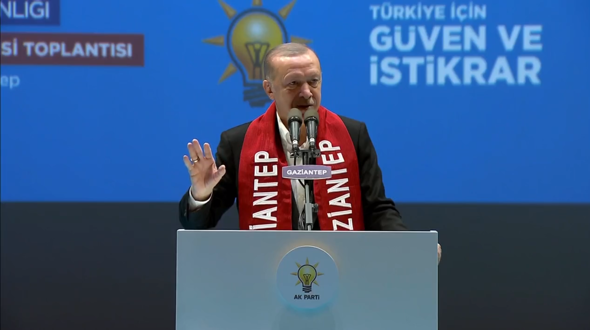 Cumhurbaşkanı Erdoğan, AK Parti Gaziantep İl Danışma Meclisi Toplantısı'nda konuştu: 21. yüzyılın yükselen yıldızı Türkiye'dir