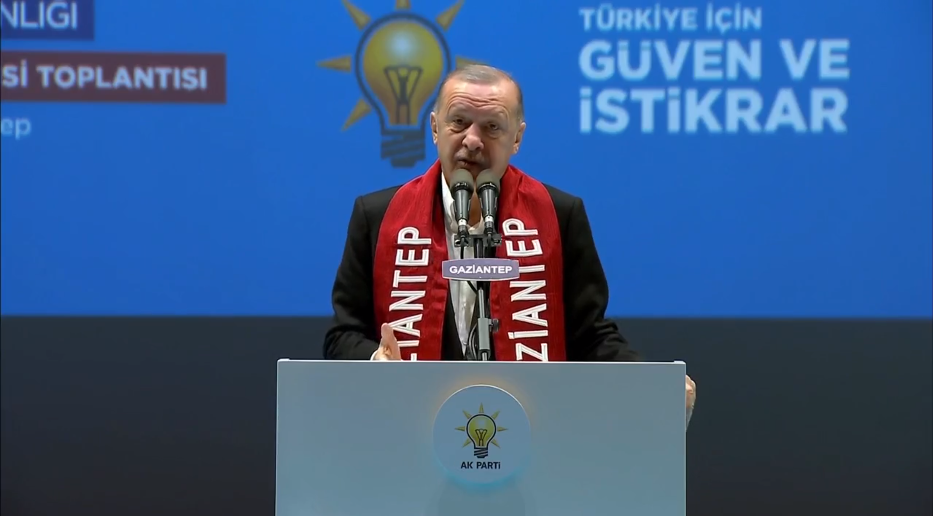 Cumhurbaşkanı Erdoğan, AK Parti Gaziantep İl Danışma Meclisi Toplantısı'nda konuştu: 21. yüzyılın yükselen yıldızı Türkiye'dir