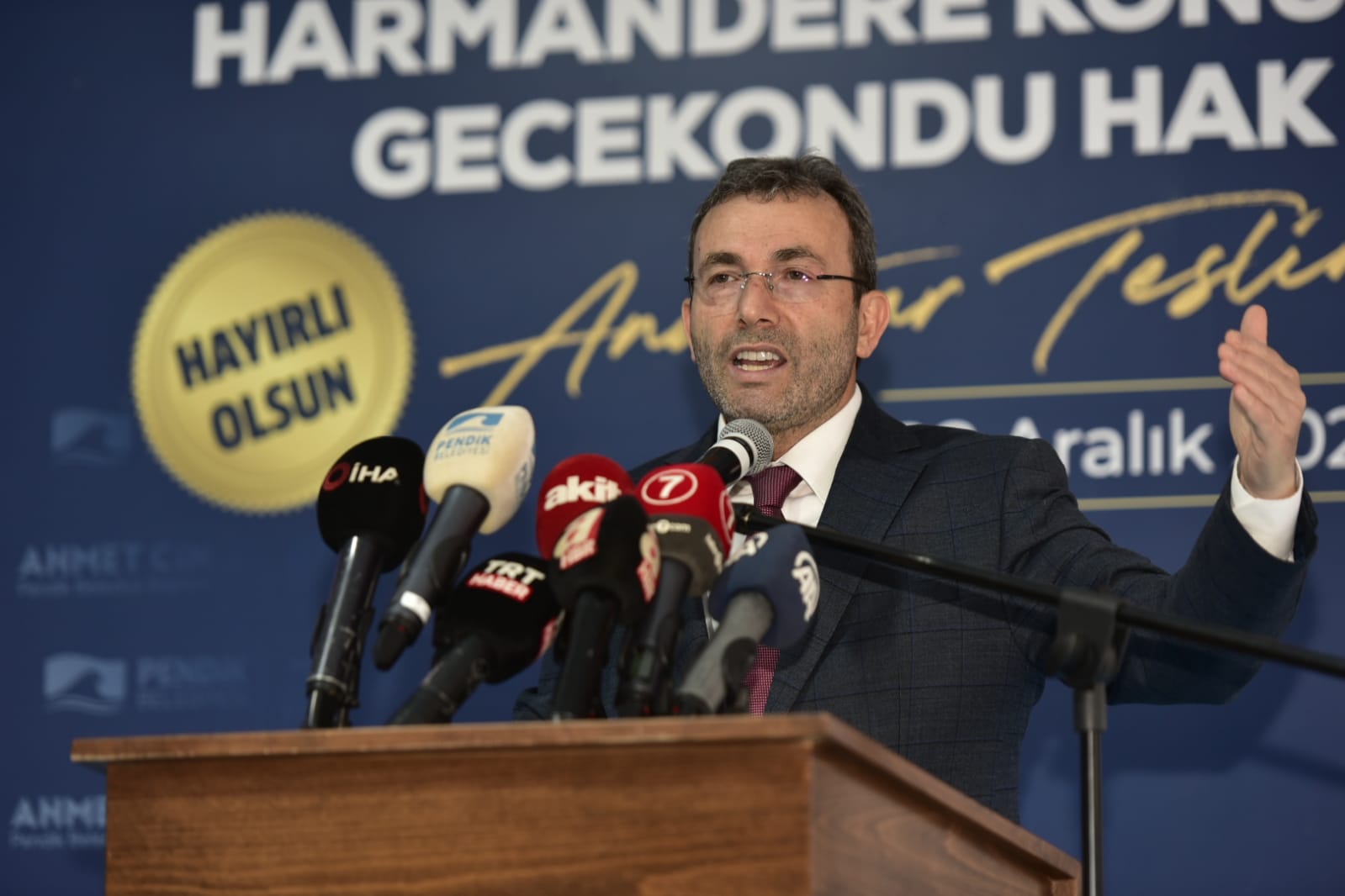 Harmandere Konutlarının 2. Etabı hak sahiplerine teslim edildi