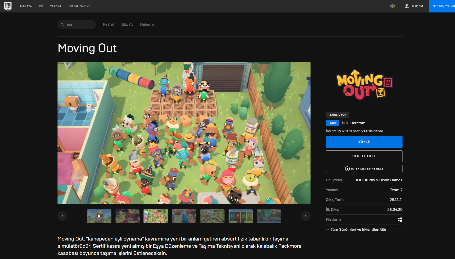 28 aralık Epic Games ücretsiz oyunu hangisidir? Epic Games ücretsiz oyun uygulaması nedir, nasıl alınır?