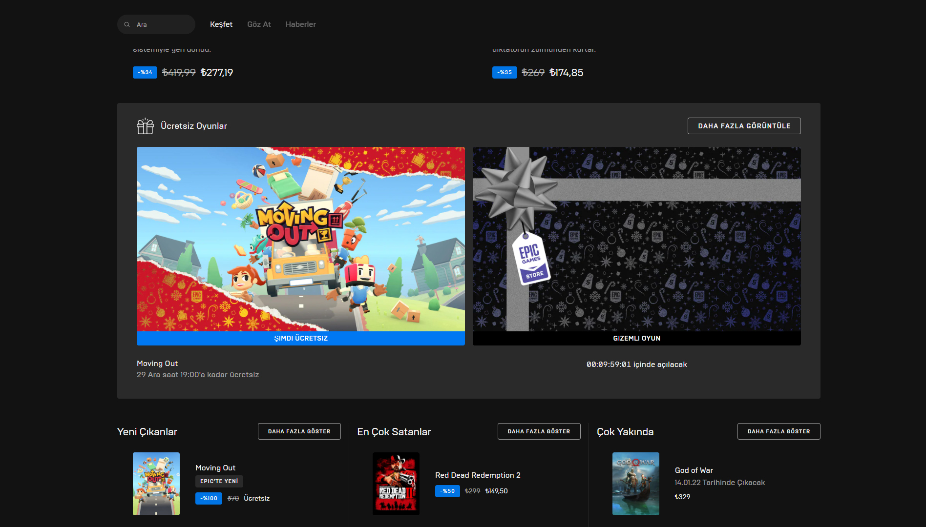 28 aralık Epic Games ücretsiz oyunu hangisidir? Epic Games ücretsiz oyun uygulaması nedir, nasıl alınır?