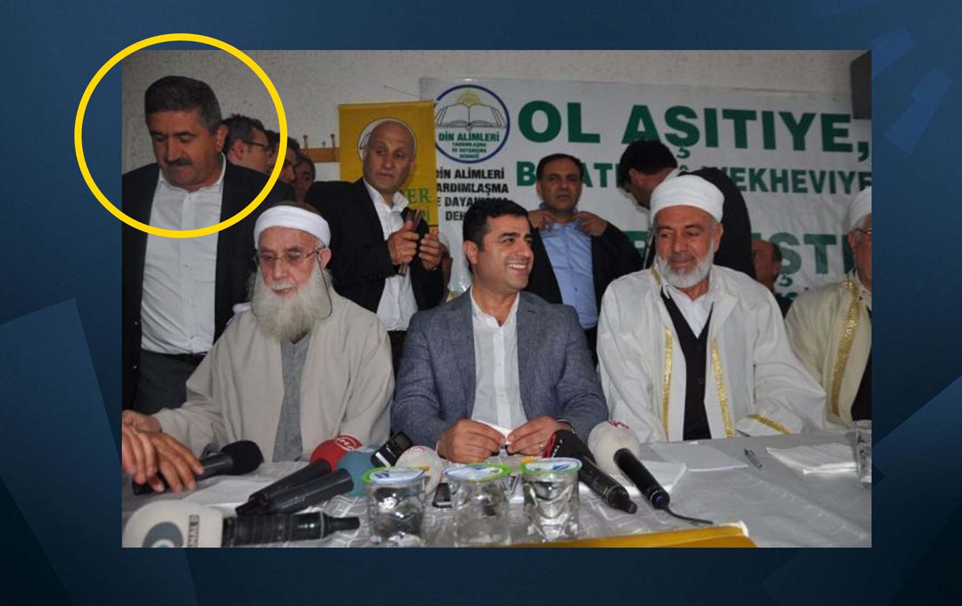 Ekrem İmamoğlu, PKK'nın derneği DİAYDER'in programına katılmış! Eko galiba seni kandırmışlar