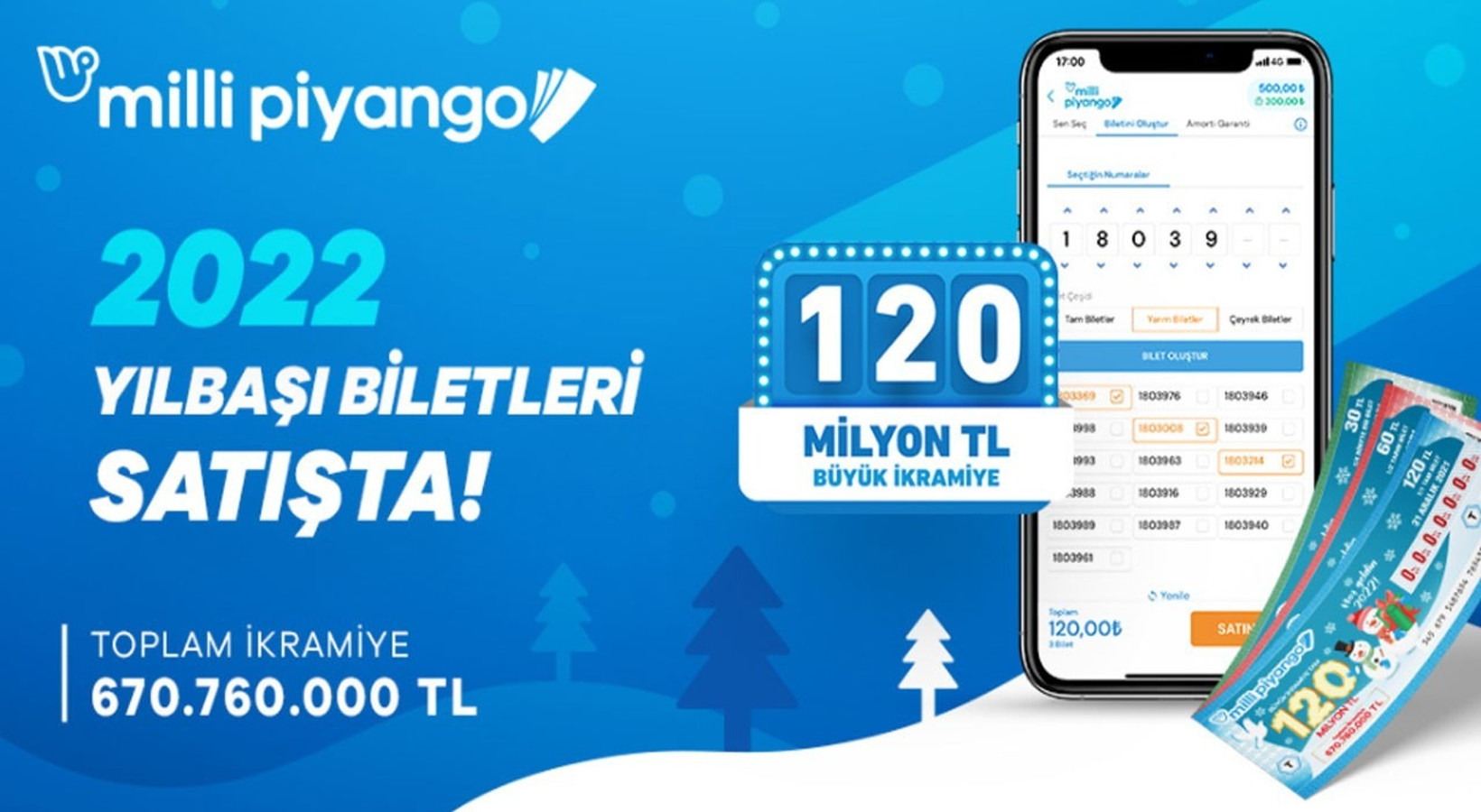 Milli Piyango bilet sorgulama | 31 Aralık 2022 Milli Piyango Yılbaşı çekilişi sonuçları 