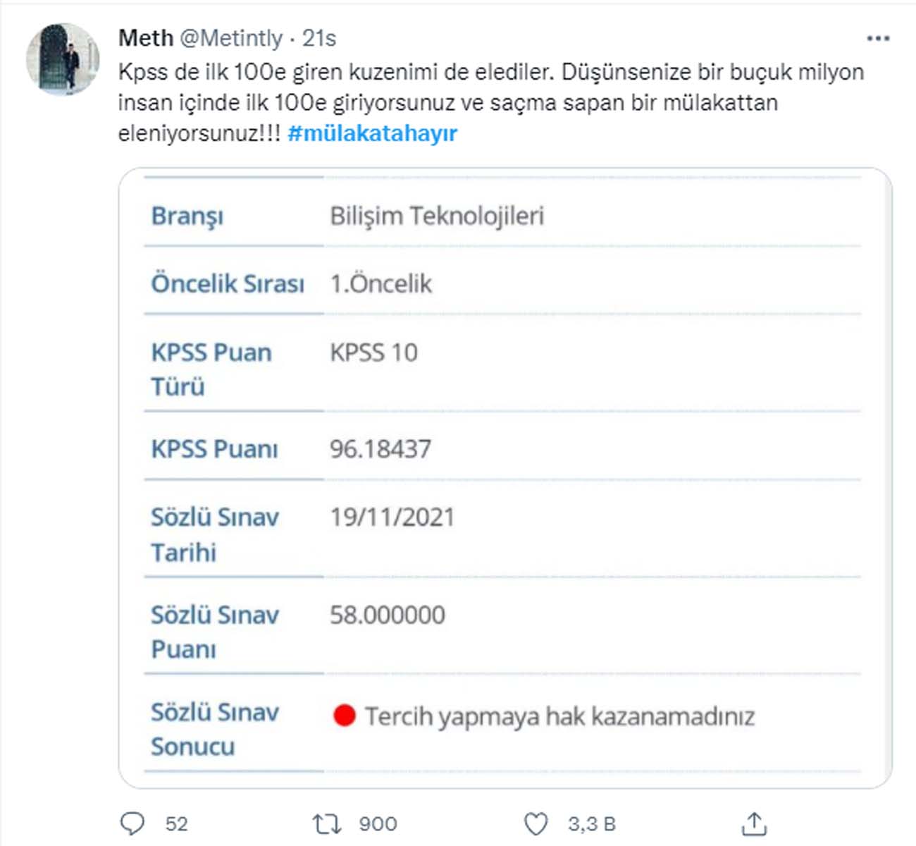 Sosyal medya tek ses oldu! KPSS'den yüksek puan alıp mülakatta elenen adaylar isyan etti! Sesimizi duyan yok mu?