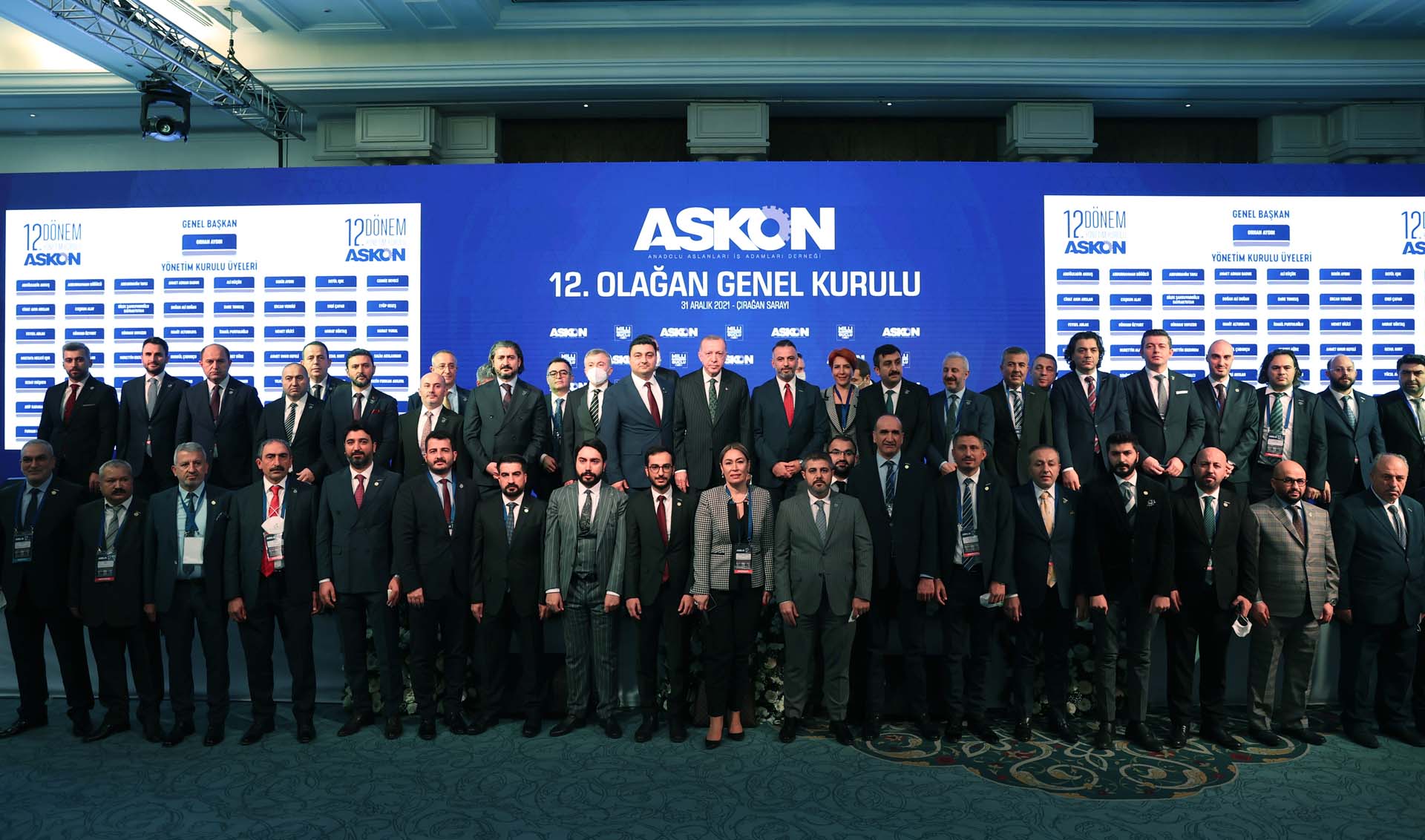 Cumhurbaşkanı Erdoğan ASKON Genel Kurulu'nda konuştu! Döviz kuru, enflasyon ve fahiş fiyat açıklaması! Tarih verdi