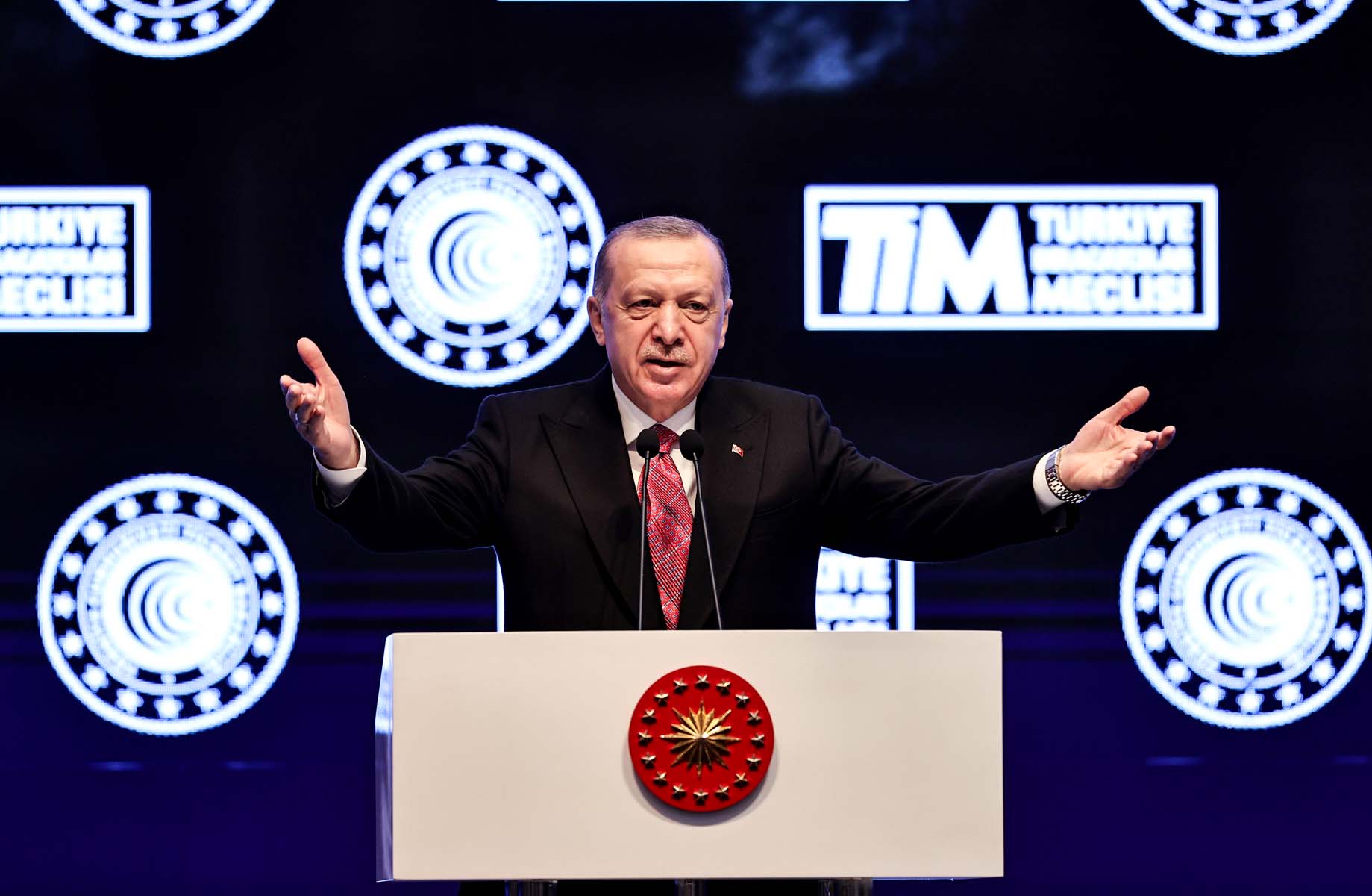 Cumhurbaşkanı Recep Tayyip Erdoğan açıkladı! İhracat 2021 yılında 225 milyar 368 milyon dolar oldu