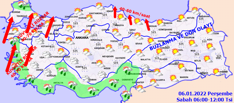 Güneş yeniden ısıtmaya başlıyor! Bugün hava nasıl olacak? İşte 6 Ocak 2022 il il hava durumu...