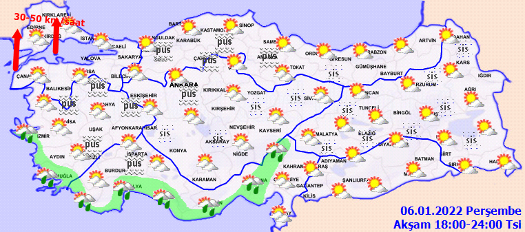 Güneş yeniden ısıtmaya başlıyor! Bugün hava nasıl olacak? İşte 6 Ocak 2022 il il hava durumu...