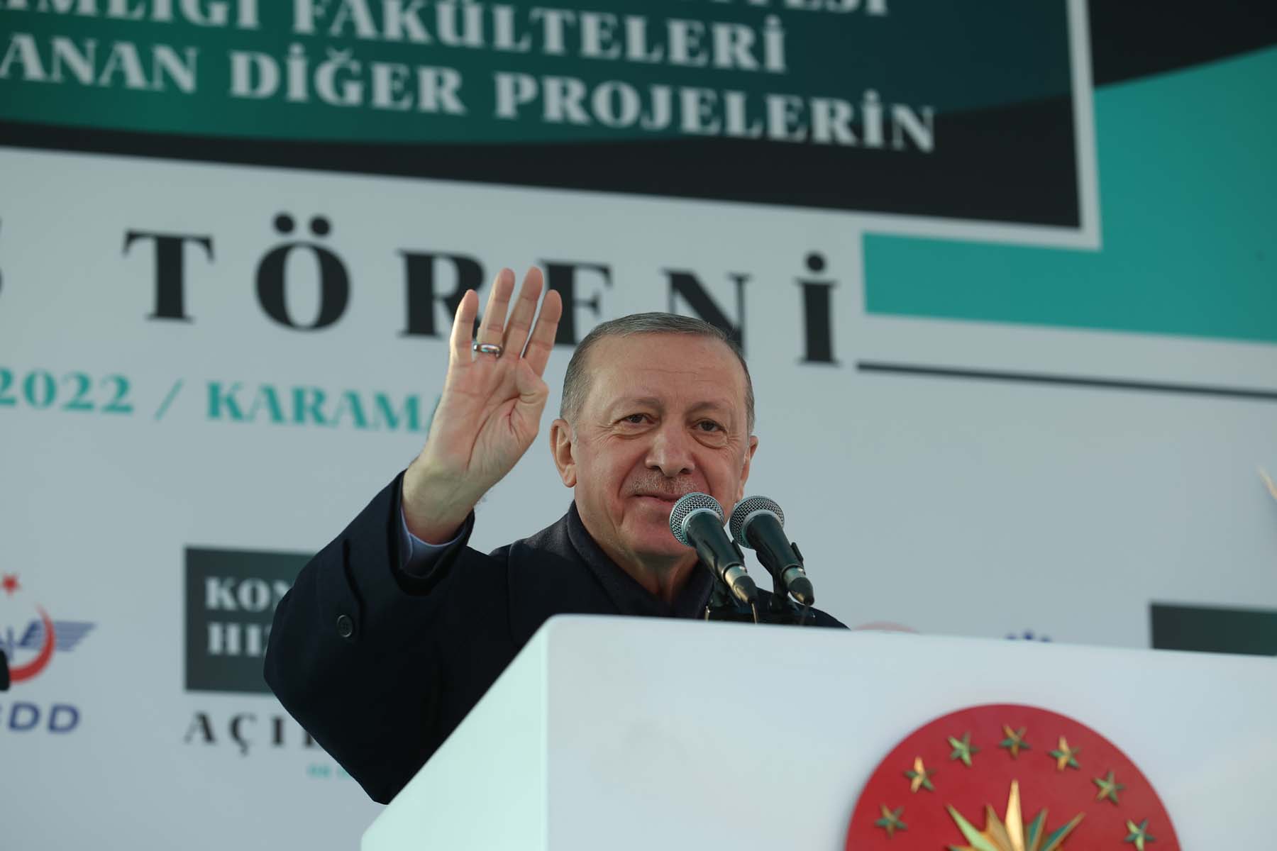Cumhurbaşkanı Erdoğan, Karaman'da toplu açılış töreninde konuştu: Enflasyondaki müsilajı da en kısa sürede ortadan kaldıracağız