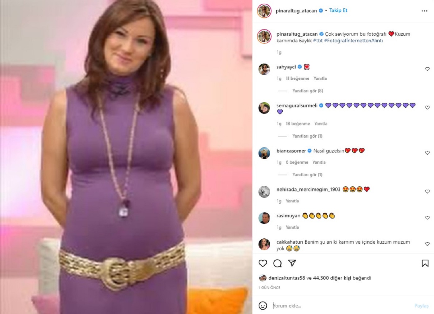 Pınar Altuğ Atacan hamile mi? İkinciye hamile mi? 