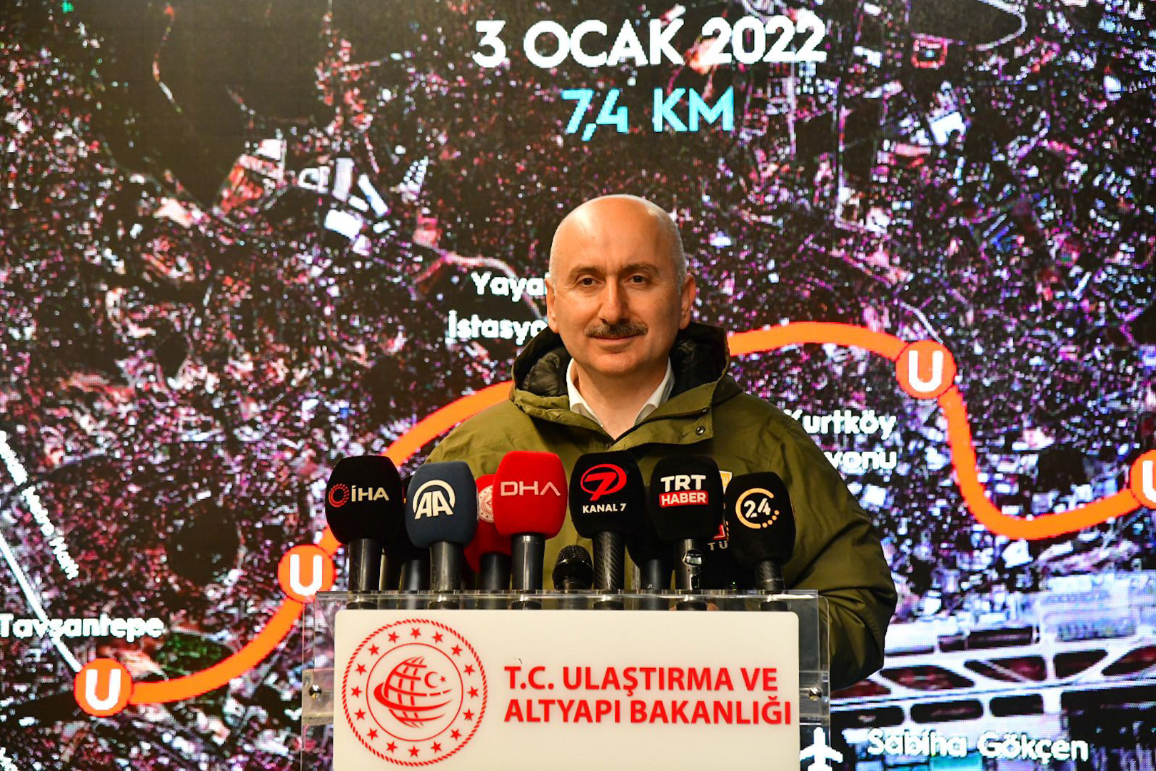 Yılın ilk yarısında hizmete girecek! Tavşantepe - Sabiha Gökçen Metro Hattı tamamlanıyor