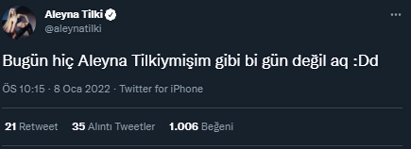 Aradığını Uzi'de bulan Aleyna Tilki aşk sarhoşu! İlk buluşmada gittikleri yer görenleri şaşırttı! Çatıya çıkıp dans etti! Odada twerk yaptı...