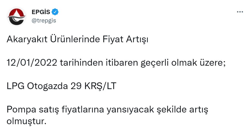 Araç sahipleri dikkat! EPGİS açıkladı: Bu geceden itibaren zam geliyor