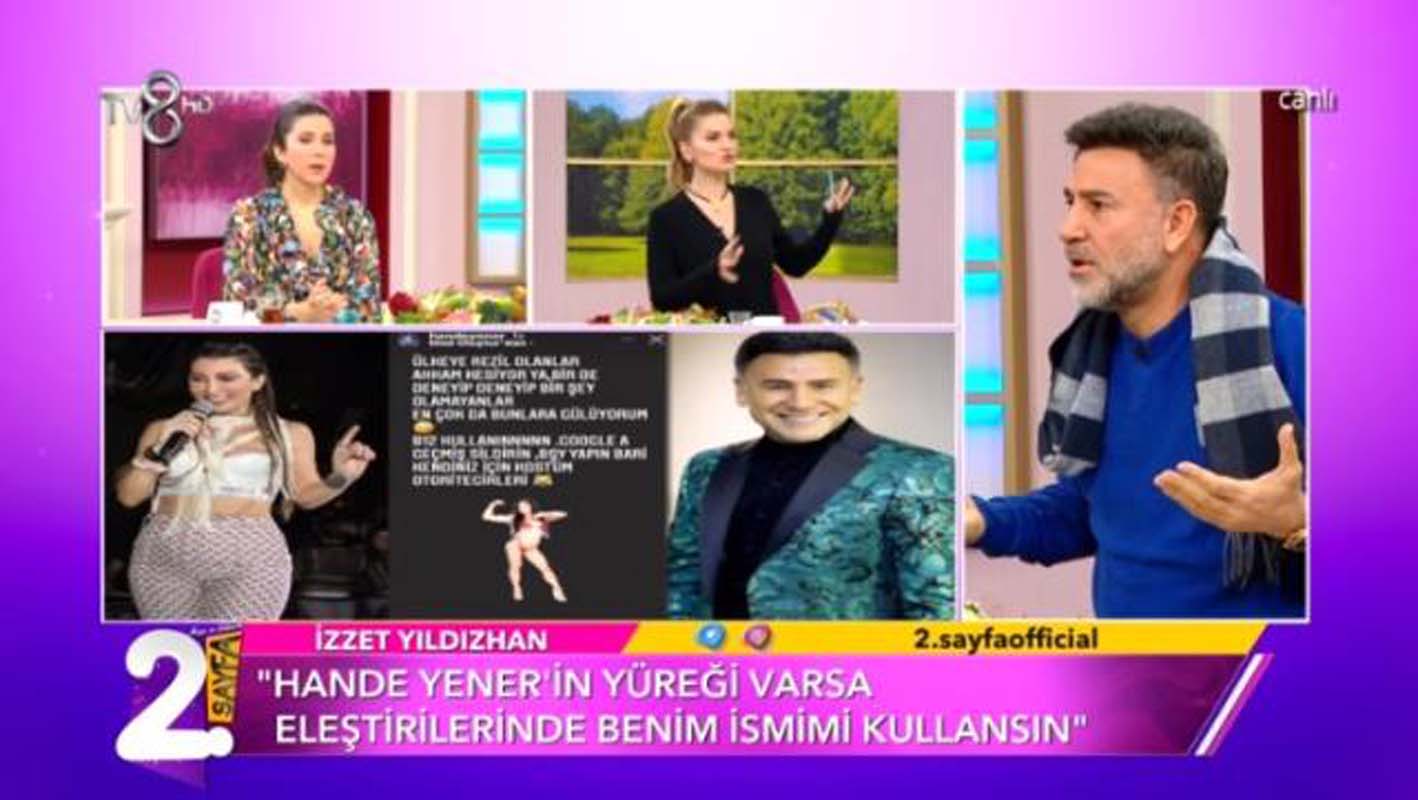 Kostüm tartışması giderek büyüyor! İzzet Yıldızhan, Geçmiş sildirin diyen Hande Yener'e sert tepki verdi! Yüreği varsa...