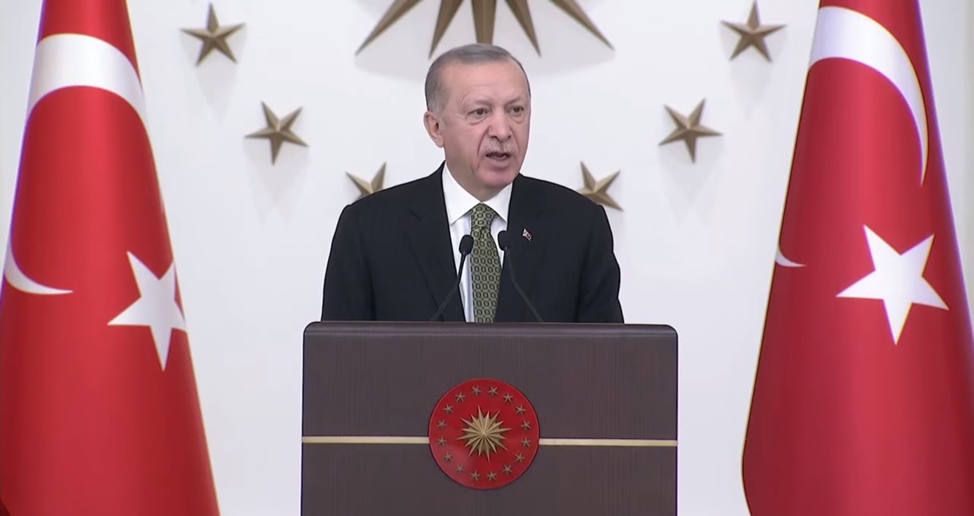 Cumhurbaşkanı Erdoğan, AB ülkelerinin Ankara büyükelçileriyle buluştu: Türkiye göç krizi ile mücadelesinde AB'den anlamlı bir destek alamadı