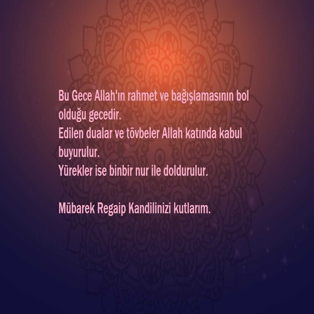 Regaib Kandili için güzel sözler 2022 | Dualı, hadisli, kısa, uzun, kısa Regaib Kandili mesajları